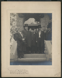1909 Photo Taft at Anniversary Washington's Inauguration
